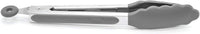 Pince utilitaire Starfrit de 12 po en acier inoxydable avec embouts en nylon
