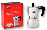 Vev Vigano Tradizioni 3 cup Moka Espresso Maker