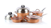 Batterie de cuisine Turbo complète de 12 pièces