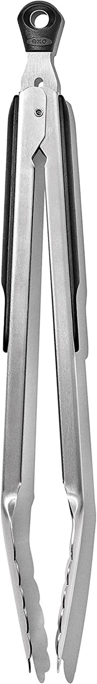 Oxo - Pinces utilitaires en acier inoxydable de 12"