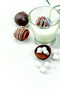 Plateau de bombes au chocolat