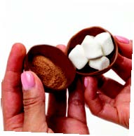 Plateau de bombes au chocolat