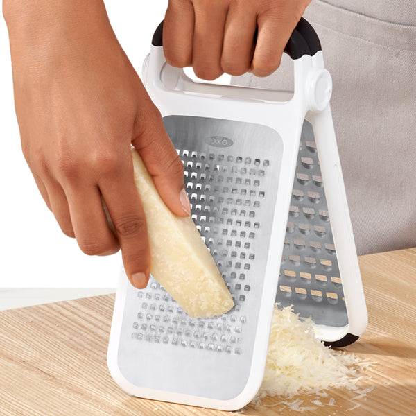 Oxo-Etched Two-Fold Grater