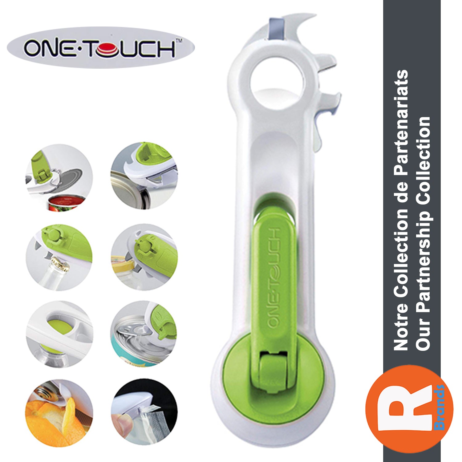 One Touch - 8 in 1 Can Opener – Chef Randall