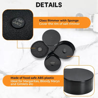 3 Tier Glass Rimmer Tray