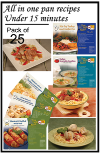 Recipe Pack - Meals Made In Under 15-Minutes