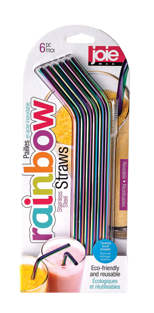 Rainbow - Iridescent Stainless Steel Straws