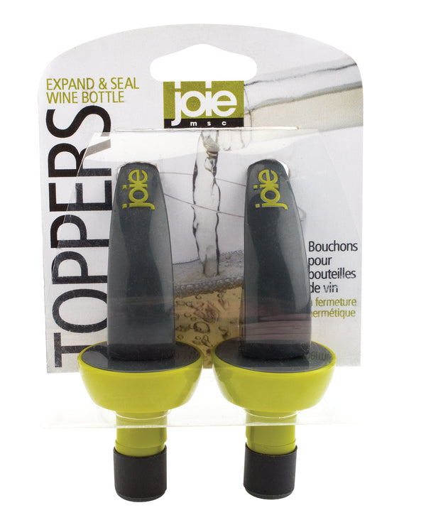 Expand & Seal Wine Bottle Topper - Set of 2