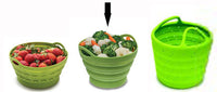 Large Silicone Collapsible Steamer & Colander