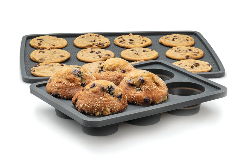 Muffin Pan Collapsible Silicone Baking Pans JOIE- Collapsible